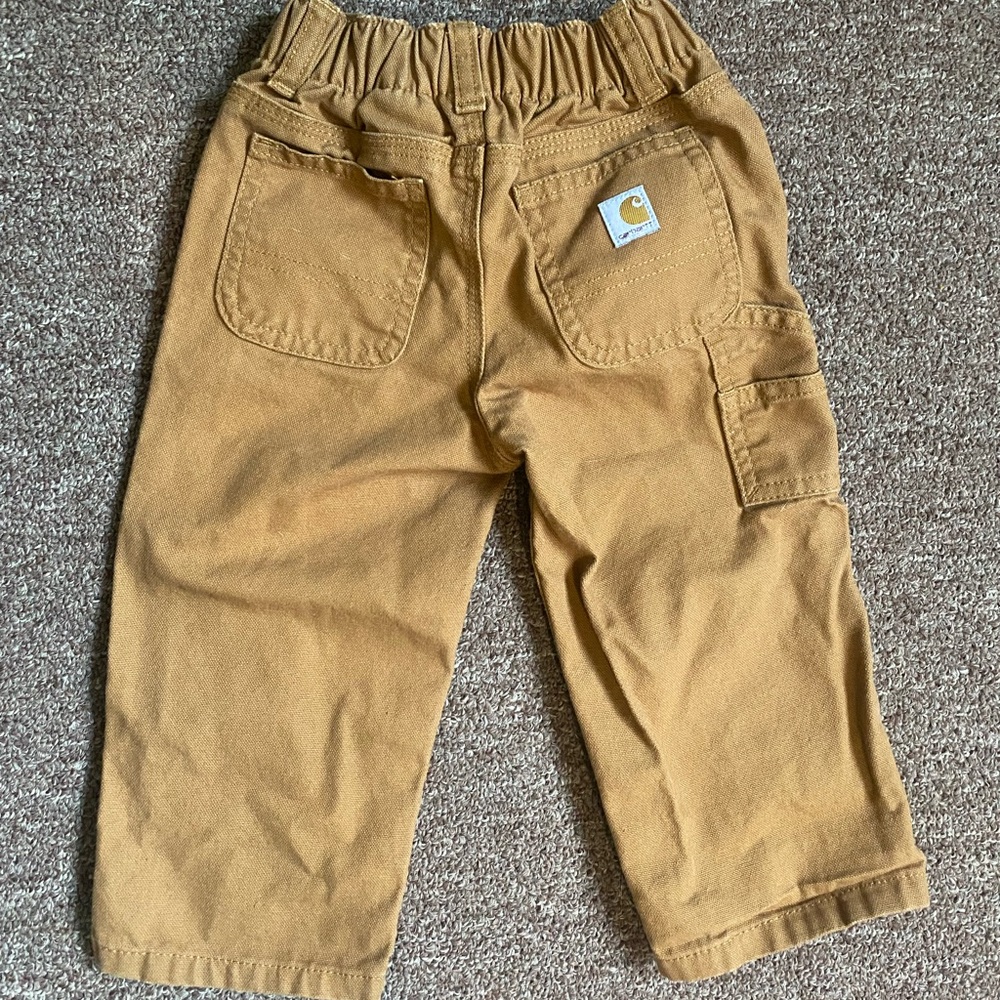 Carhartt Kids Brown Utility Pants